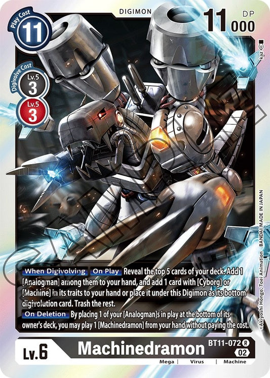 Image for Machinedramon (BT11-072 R) (Dimensional Phase) - Digimon Card Game