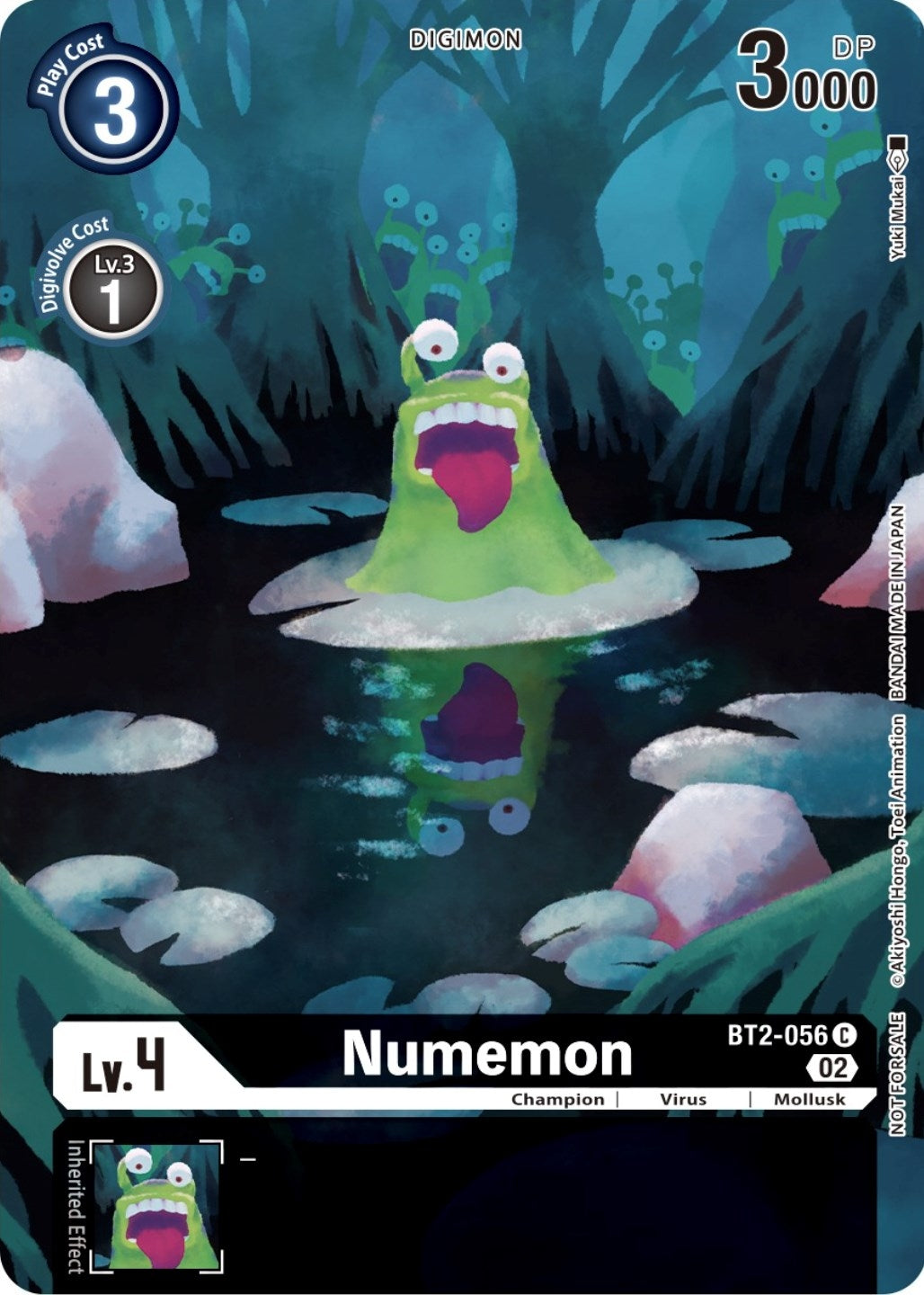 Image for Numemon (Digimon Illustration Competition Pack 2022) (BT2-056 C) (Dimensional Phase) - Digimon Card Game