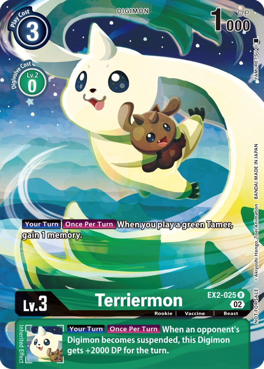 Image for Terriermon (Digimon Illustration Competition Pack 2022) (EX2-025 R) (Dimensional Phase) - Digimon Card Game
