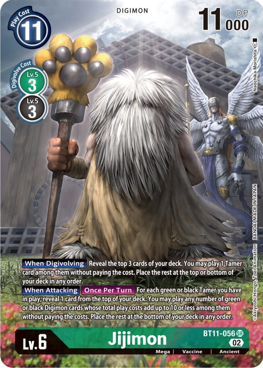 Image for Jijimon (Alternate Art) (BT11-056 SR) (Dimensional Phase) - Digimon Card Game