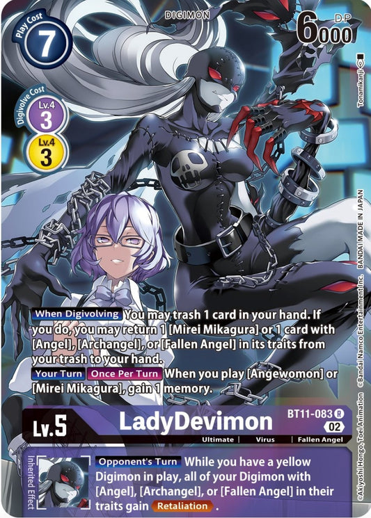 Image for LadyDevimon (Alternate Art) (BT11-083 R) (Dimensional Phase) - Digimon Card Game
