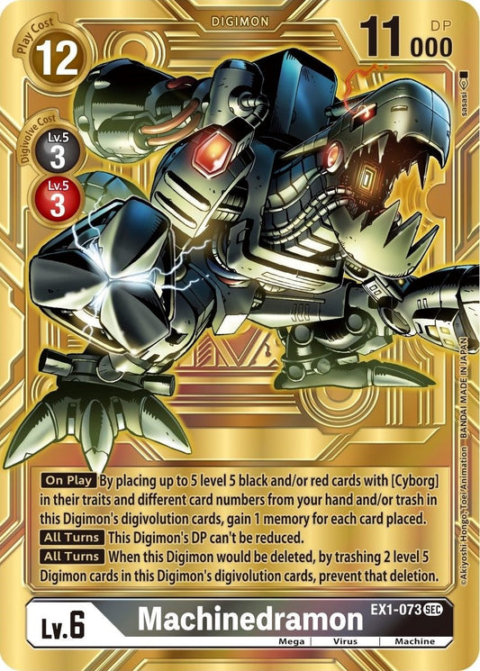 Image for Machinedramon (Alternate Art) (EX1-073 SEC) (Dimensional Phase) - Digimon Card Game