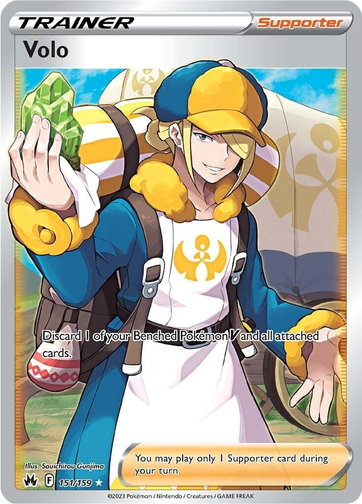 Image for Volo (Full Art) (151/159) (Crown Zenith) - Pokemon