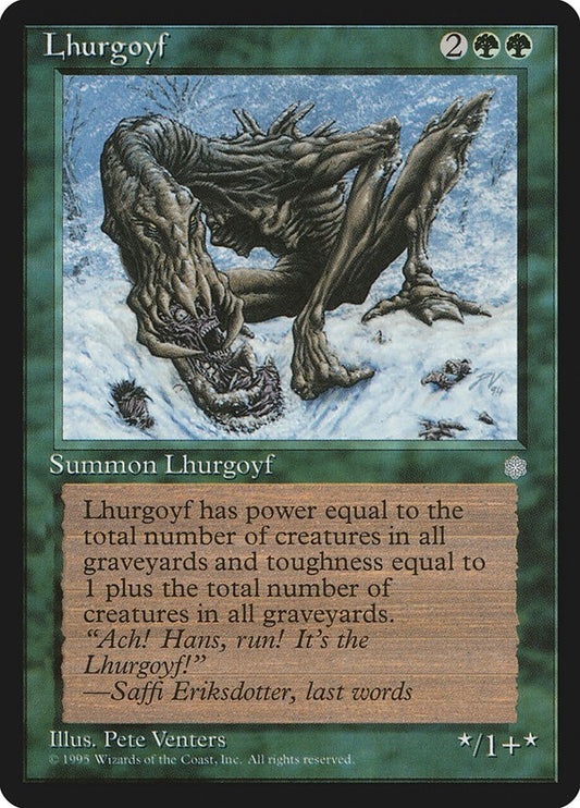 Image for Lhurgoyf (Ice Age) - Magic: The Gathering
