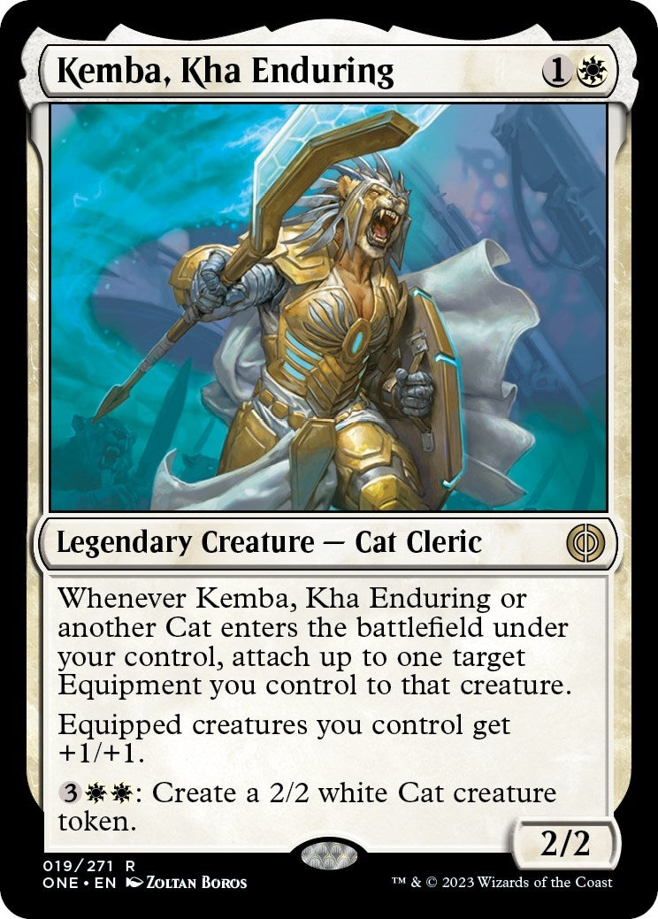 Image for Kemba, Kha Enduring (19) (Phyrexia: All Will Be One) - Magic: The Gathering