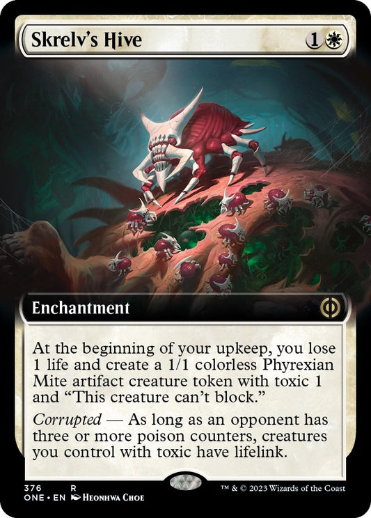 Image for Skrelv's Hive (Extended Art) (376) (Phyrexia: All Will Be One) - Magic: The Gathering