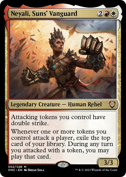 Image for Neyali, Suns' Vanguard (2) (Commander: Phyrexia: All Will Be One) - Magic: The Gathering