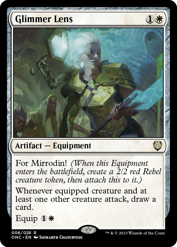 Image for Glimmer Lens (6) (Commander: Phyrexia: All Will Be One) - Magic: The Gathering