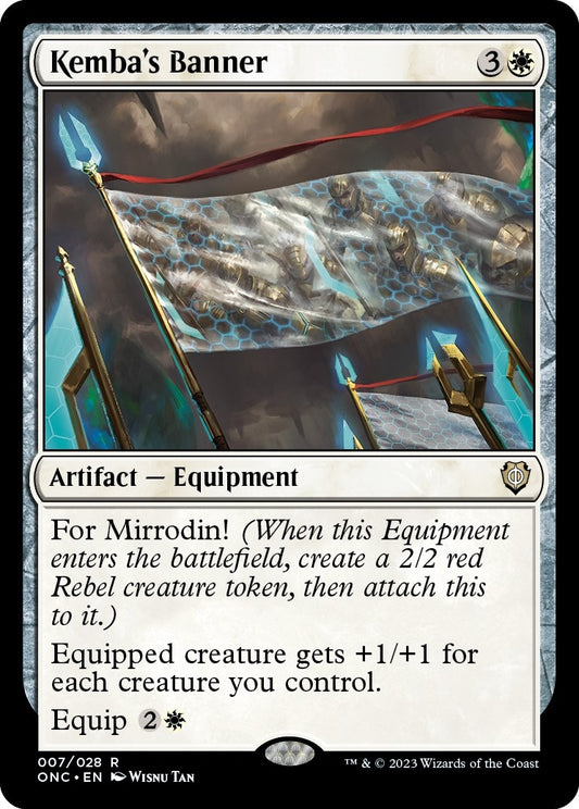 Image for Kemba's Banner (7) (Commander: Phyrexia: All Will Be One) - Magic: The Gathering