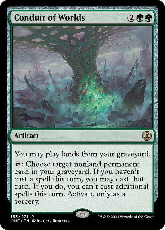 Image for Conduit of Worlds (163) (Phyrexia: All Will Be One) - Magic: The Gathering