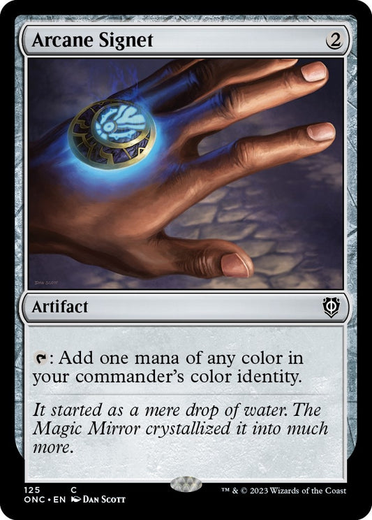 Image for Arcane Signet (125) (Commander: Phyrexia: All Will Be One) - Magic: The Gathering