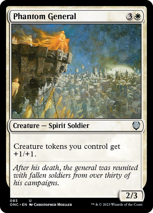 Image for Phantom General (85) (Commander: Phyrexia: All Will Be One) - Magic: The Gathering