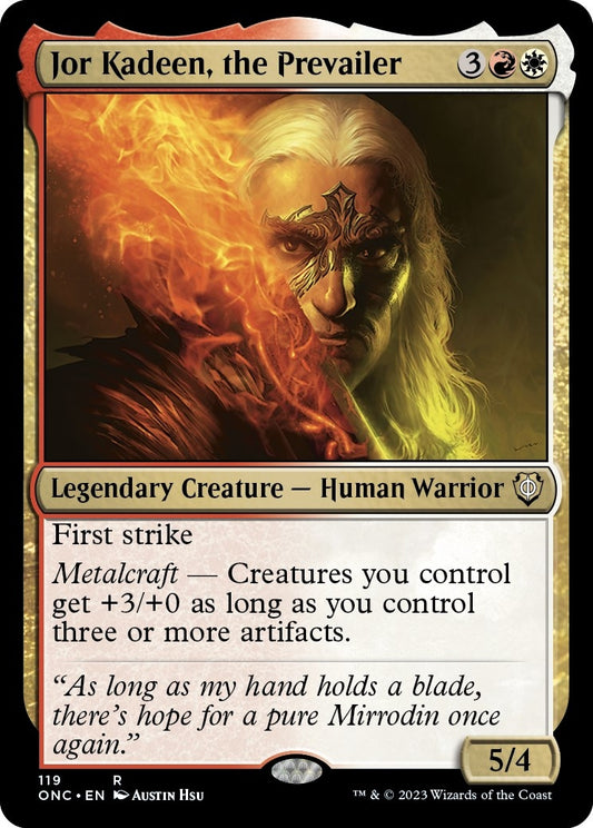 Image for Jor Kadeen, the Prevailer (119) (Commander: Phyrexia: All Will Be One) - Magic: The Gathering