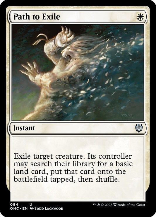 Image for Path to Exile (84) (Commander: Phyrexia: All Will Be One) - Magic: The Gathering