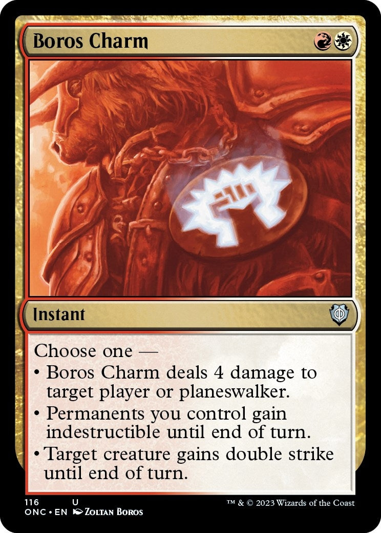 Image for Boros Charm (116) (Commander: Phyrexia: All Will Be One) - Magic: The Gathering