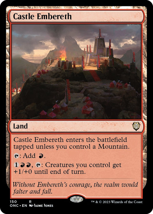 Image for Castle Embereth (150) (Commander: Phyrexia: All Will Be One) - Magic: The Gathering