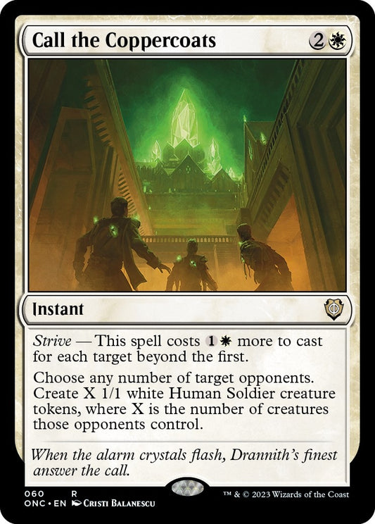 Image for Call the Coppercoats (60) (Commander: Phyrexia: All Will Be One) - Magic: The Gathering
