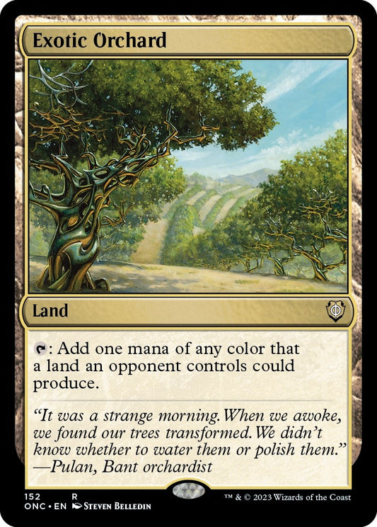 Image for Exotic Orchard (152) (Commander: Phyrexia: All Will Be One) - Magic: The Gathering