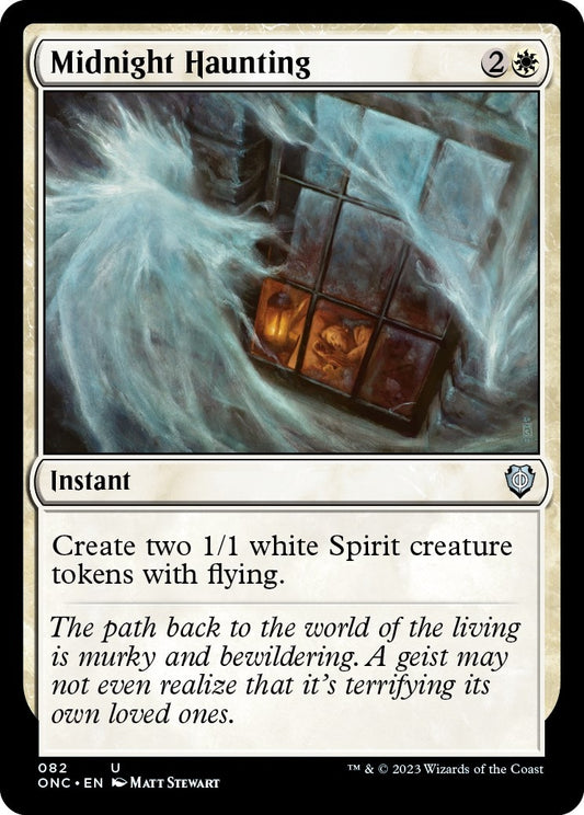 Image for Midnight Haunting (82) (Commander: Phyrexia: All Will Be One) - Magic: The Gathering