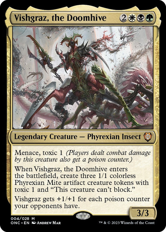 Image for Vishgraz, the Doomhive (4) (Commander: Phyrexia: All Will Be One) - Magic: The Gathering