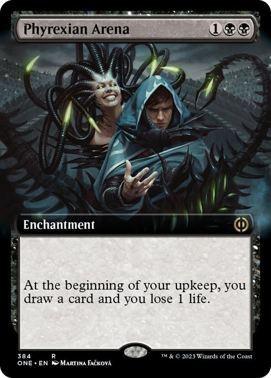Image for Phyrexian Arena (Extended Art) (384) (Phyrexia: All Will Be One) - Magic: The Gathering