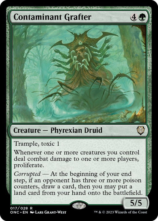 Image for Contaminant Grafter (17) (Commander: Phyrexia: All Will Be One) - Magic: The Gathering