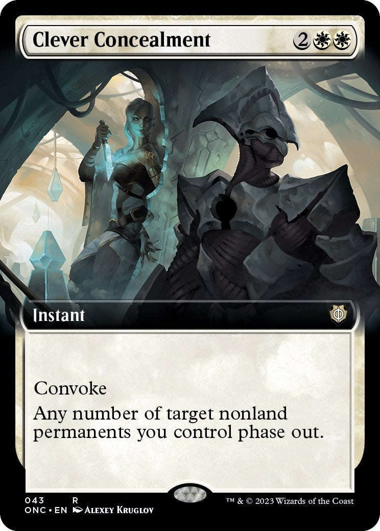 Image for Clever Concealment (Extended Art) (43) (Commander: Phyrexia: All Will Be One) - Magic: The Gathering