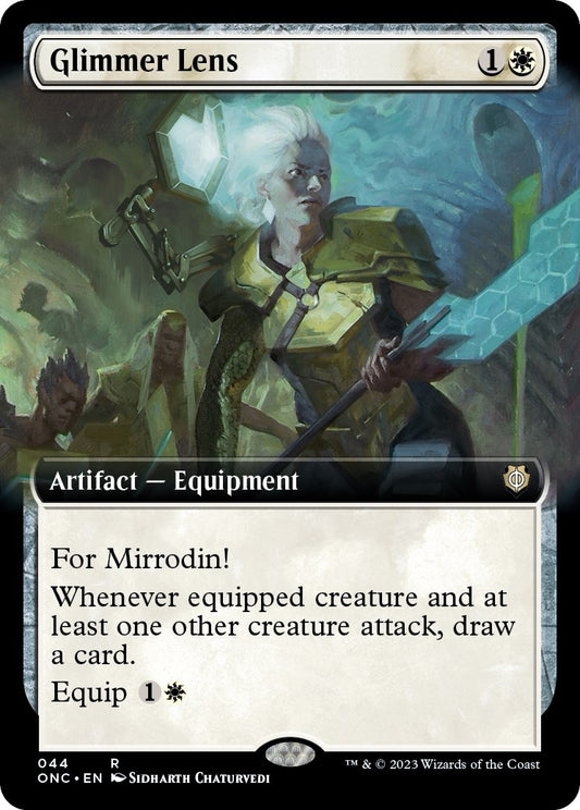 Image for Glimmer Lens (Extended Art) (44) (Commander: Phyrexia: All Will Be One) - Magic: The Gathering