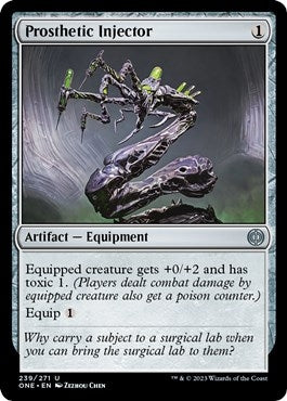 Image for Prosthetic Injector (239) (Phyrexia: All Will Be One) - Magic: The Gathering