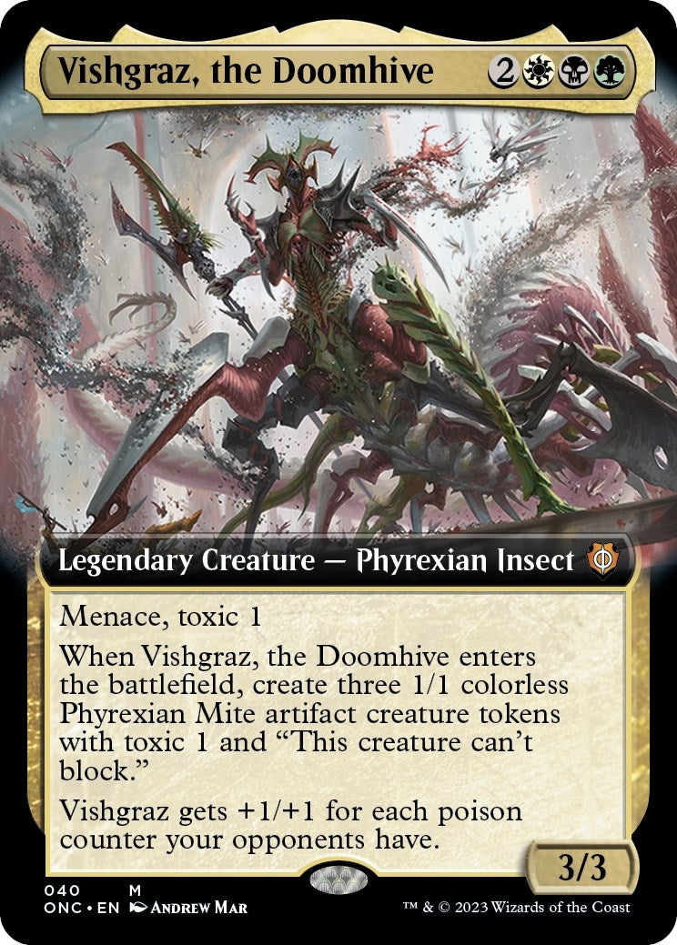 Image for Vishgraz, the Doomhive (Extended Art) (40) (Commander: Phyrexia: All Will Be One) - Magic: The Gathering