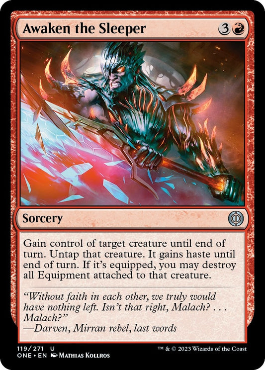 Image for Awaken the Sleeper (119) (Phyrexia: All Will Be One) - Magic: The Gathering