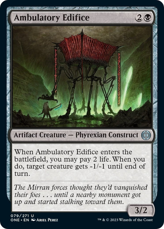 Image for Ambulatory Edifice (79) (Phyrexia: All Will Be One) - Magic: The Gathering