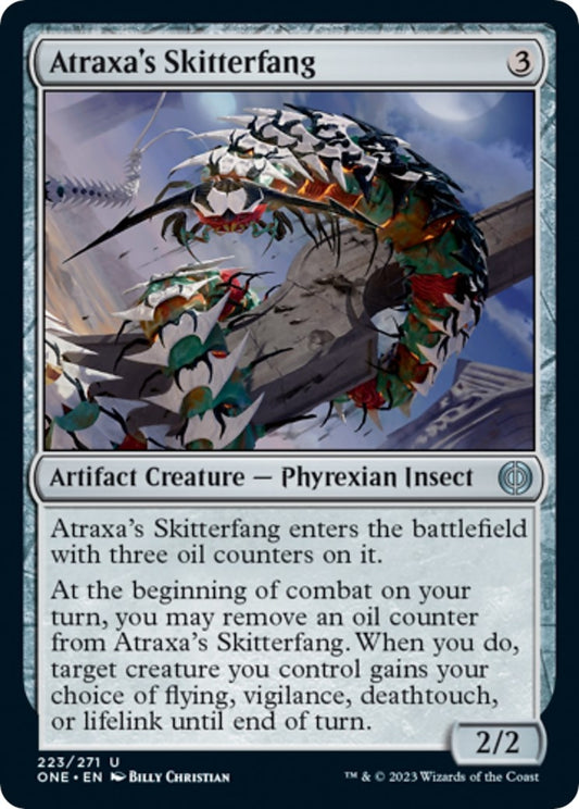 Image for Atraxa's Skitterfang (223) (Phyrexia: All Will Be One) - Magic: The Gathering