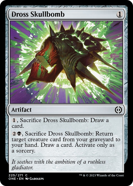 Image for Dross Skullbomb (225) (Phyrexia: All Will Be One) - Magic: The Gathering