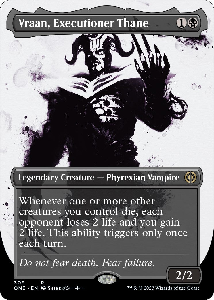 Image for Vraan, Executioner Thane (Showcase) (309) (Phyrexia: All Will Be One) - Magic: The Gathering