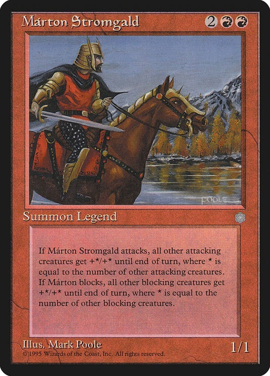 Image for Marton Stromgald (199) (Ice Age) - Magic: The Gathering