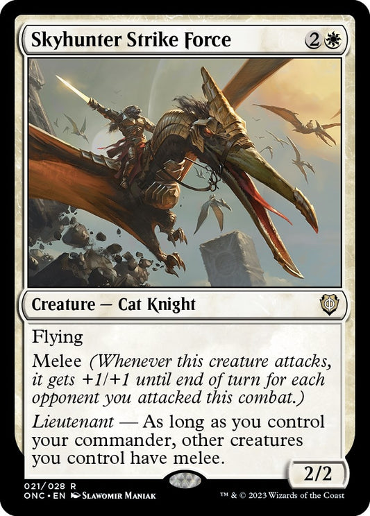 Image for Skyhunter Strike Force (21) (Commander: Phyrexia: All Will Be One) - Magic: The Gathering