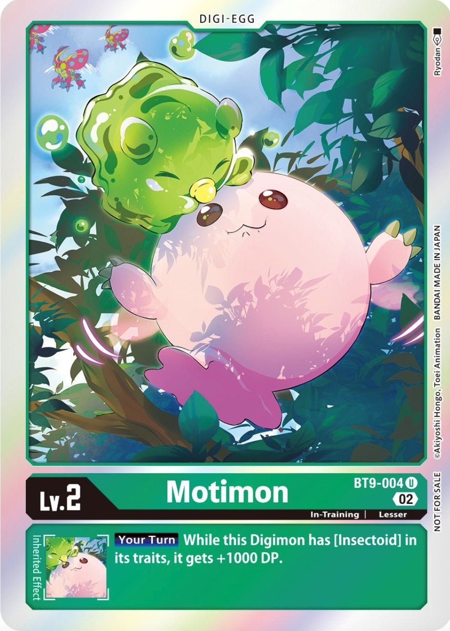 Image for Motimon (Official Tournament Pack Vol.8) (BT9-004 U) (X Record) - Digimon Card Game