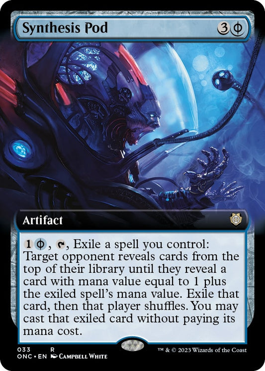 Image for Synthesis Pod (Extended Art) (33) (Commander: Phyrexia: All Will Be One) - Magic: The Gathering