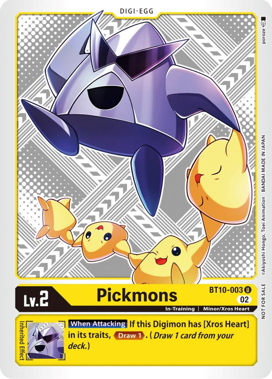 Image for Pickmons (Winner Pack Dimensional Phase) (BT10-003 U) (Xros Encounter) - Digimon Card Game