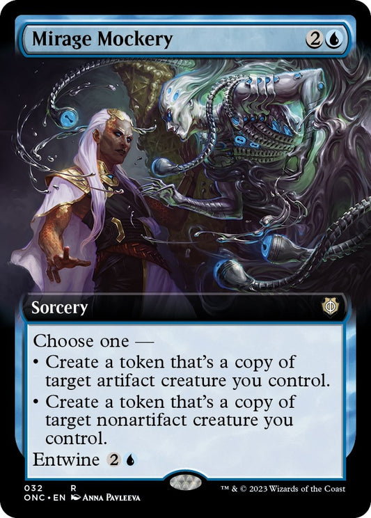 Image for Mirage Mockery (Extended Art) (32) (Commander: Phyrexia: All Will Be One) - Magic: The Gathering