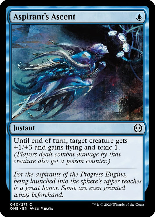 Image for Aspirant's Ascent (40) (Phyrexia: All Will Be One) - Magic: The Gathering