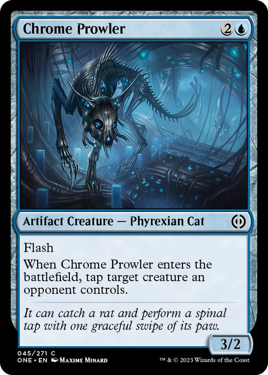 Image for Chrome Prowler (45) (Phyrexia: All Will Be One) - Magic: The Gathering
