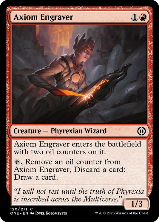 Image for Axiom Engraver (120) (Phyrexia: All Will Be One) - Magic: The Gathering