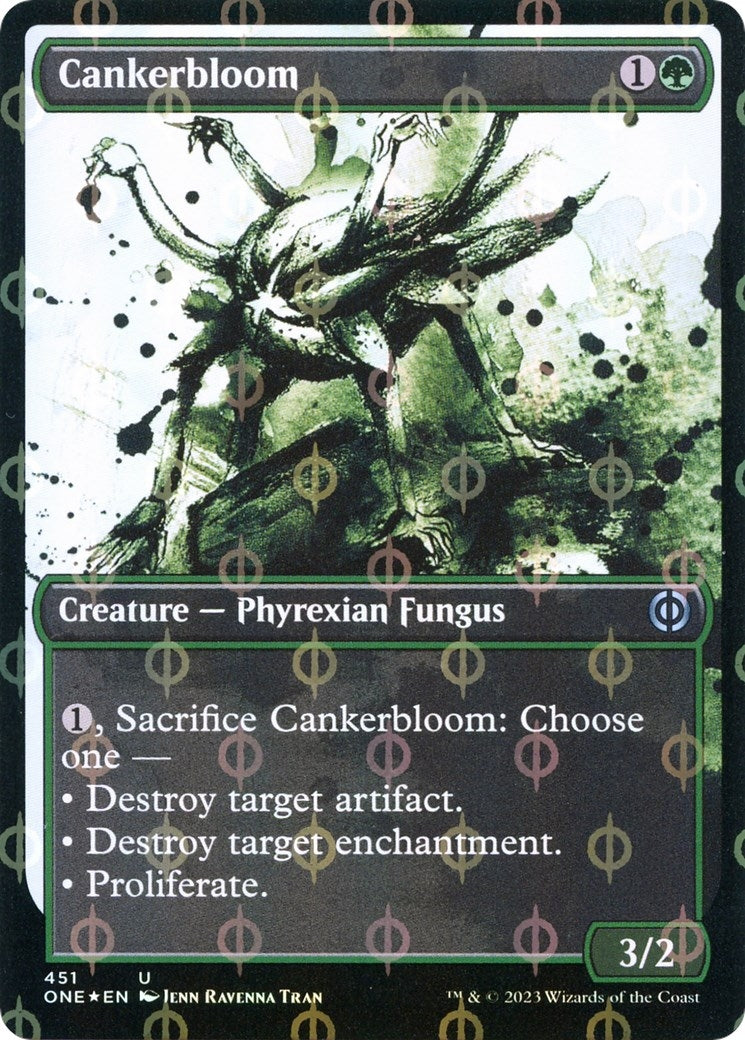 Image for Cankerbloom (Showcase) (Step-and-Compleat Foil) (451) (Phyrexia: All Will Be One) - Magic: The Gathering
