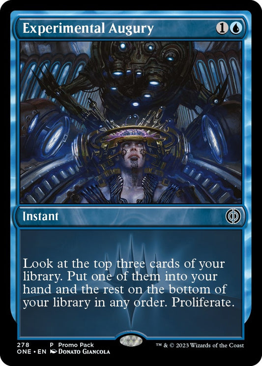 Image for Experimental Augury (278) (Promo Pack: Phyrexia: All Will Be One) - Magic: The Gathering