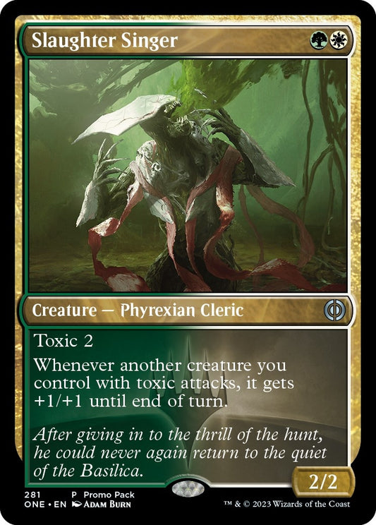 Image for Slaughter Singer (281) (Promo Pack: Phyrexia: All Will Be One) - Magic: The Gathering