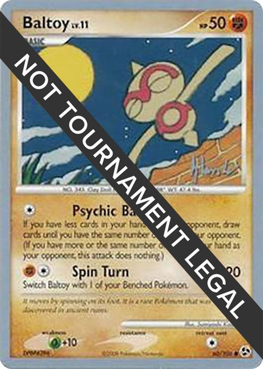 Image for Baltoy - 2008 (Dylan Lefavour) (60/106) (World Championship Decks) - Pokemon