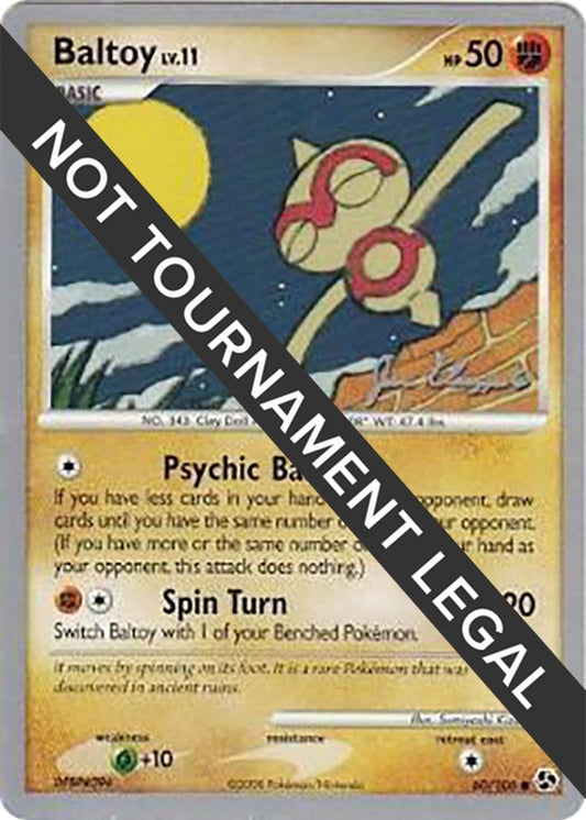 Image for Baltoy - 2008 (Jason Klaczynski) (60/106) (World Championship Decks) - Pokemon