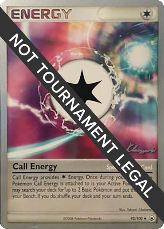 Image for Call Energy - 2008 (Jason Klaczynski) (92/100) (World Championship Decks) - Pokemon